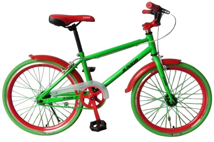 Bicicleta pentru copii Junior 20 Green/Red