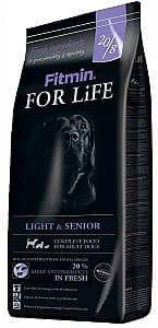 Hrană uscată pentru câini Fitmin For Life Light&Senior 3kg