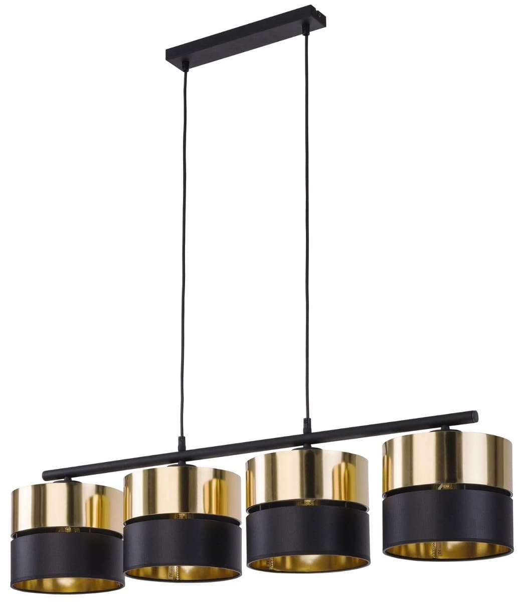 Люстра TK Lighting Hilton 15W Черный (TK-4342)