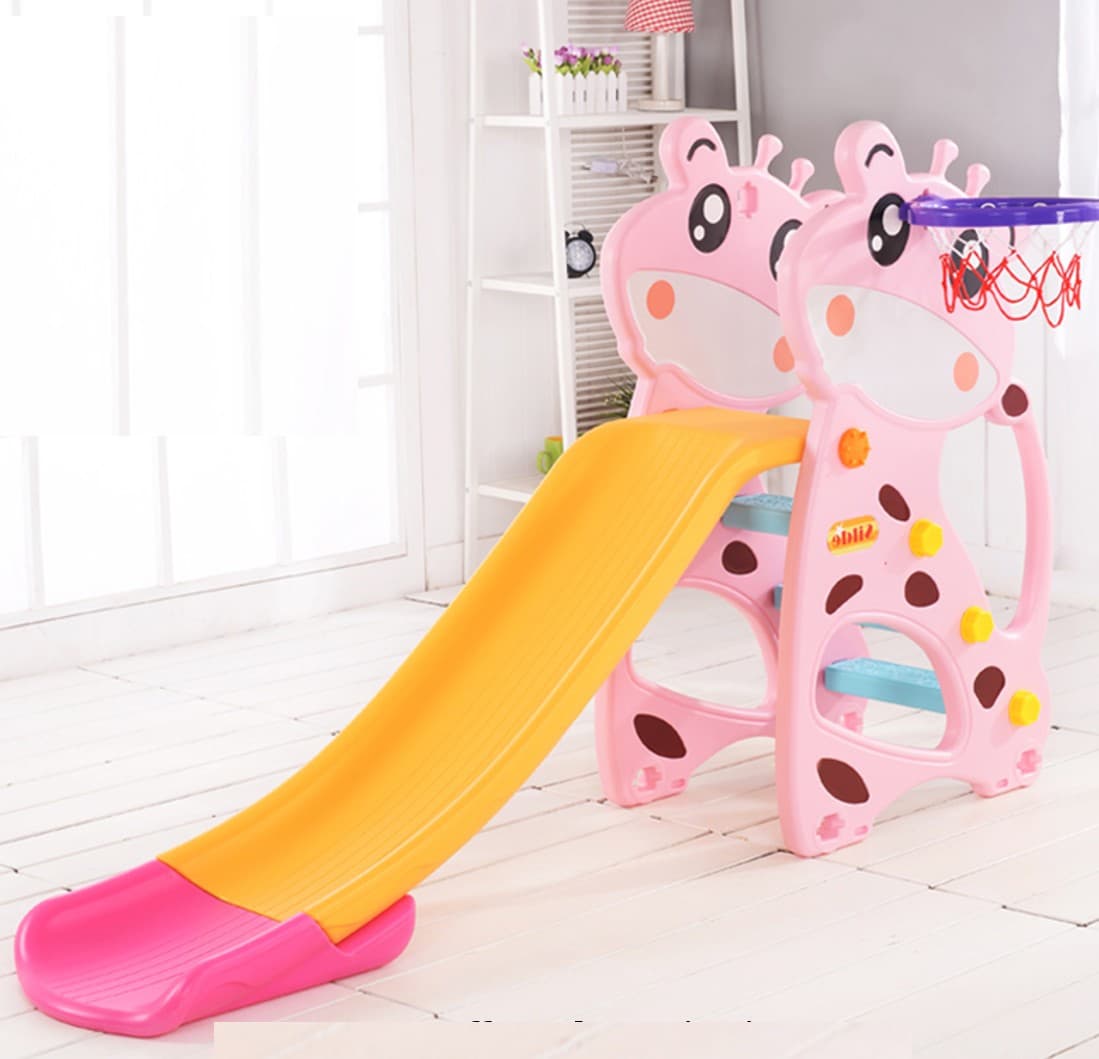 Детская горка Fradelly Giraffe Pink HBS18045