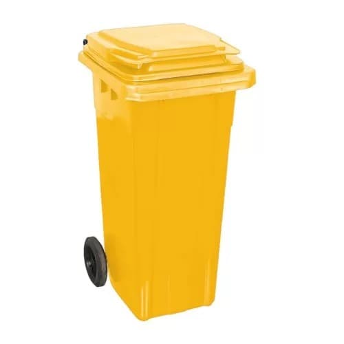 Мусорная урна Hydro-S 120 L Plastic Yellow