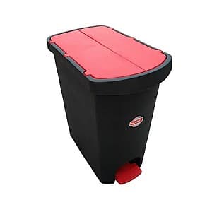 Мусорная урна Hydro-S PELICAN 60 L Black/Red