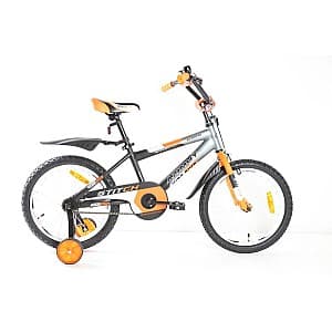 Bicicleta pentru copii Azimut STITCH 18 Orange/White/Black 009