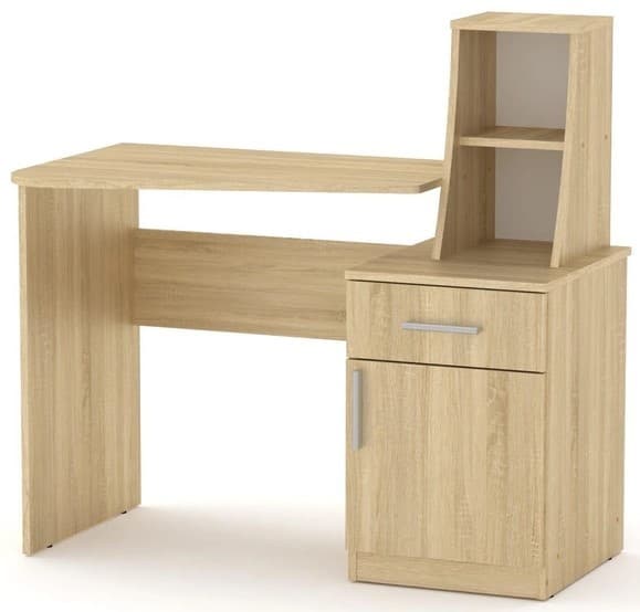 Стол компьютерный KompaniT Школьник-3 Дуб сонома
