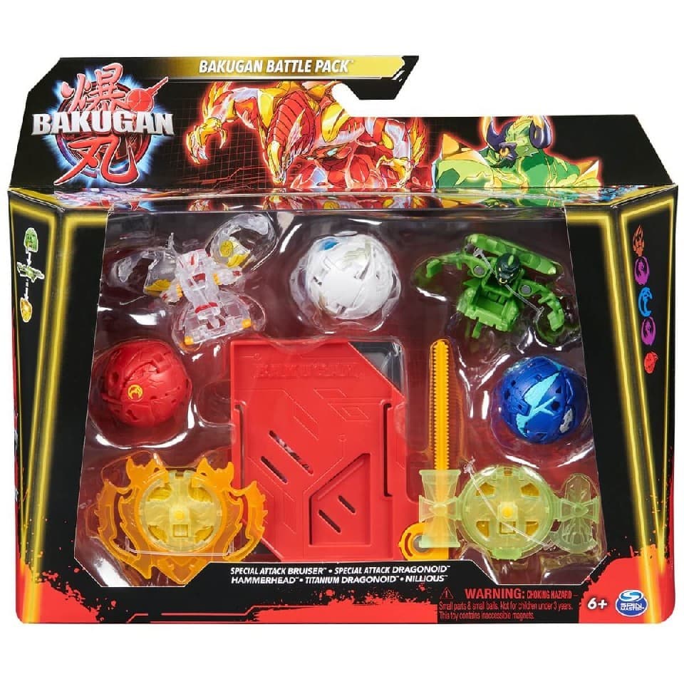 Figurină Spin Master Bakugan Battle Pack 3S1 ast