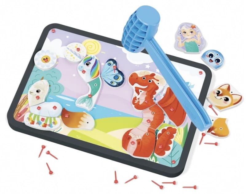 Jucărie interactivă Quercetti Play Creativo Tap Tap Animals 2860