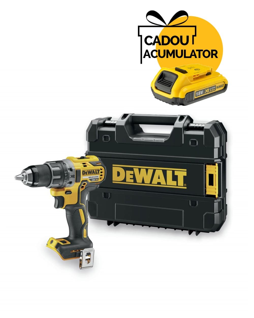 Masina de insurubat Dewalt DCD791NT