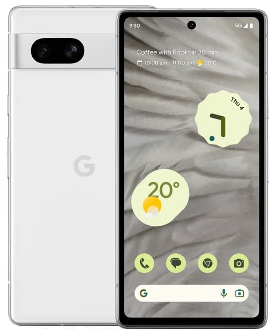 Telefon mobil Google Pixel 7a 5G 8/128 GB White