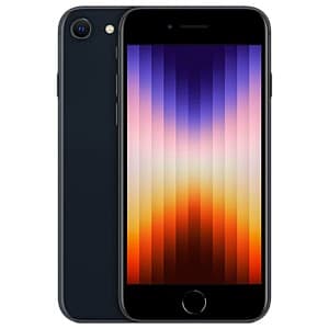 Telefon mobil Apple iPhone SE 2022 4 GB/64 GB Midnight