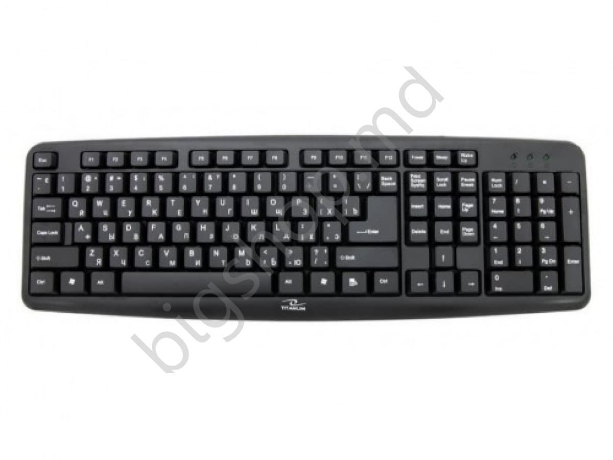 Tastatura Titanum USB Black, TKR101