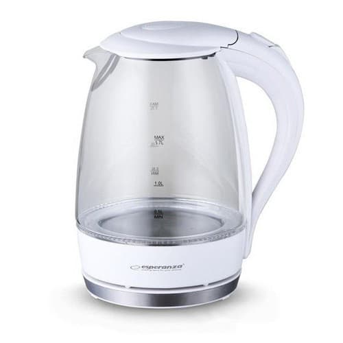 Электрочайник Esperanza Salto Angel EKK011W Glass White