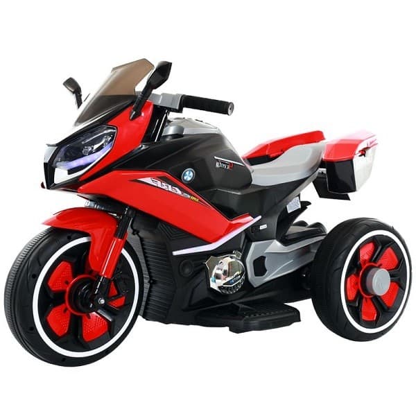 Tricicletă electrică Essa Toys Motocicletă (Rosie)