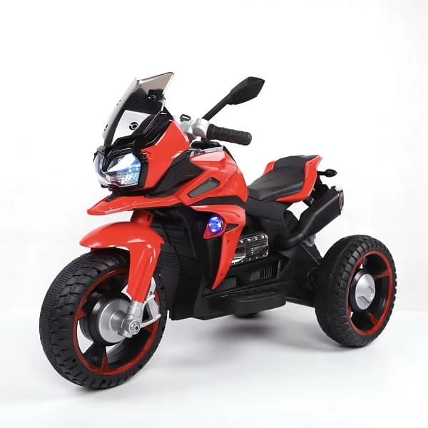 Tricicletă electrică Essa Toys Motocicletă (Roșie)
