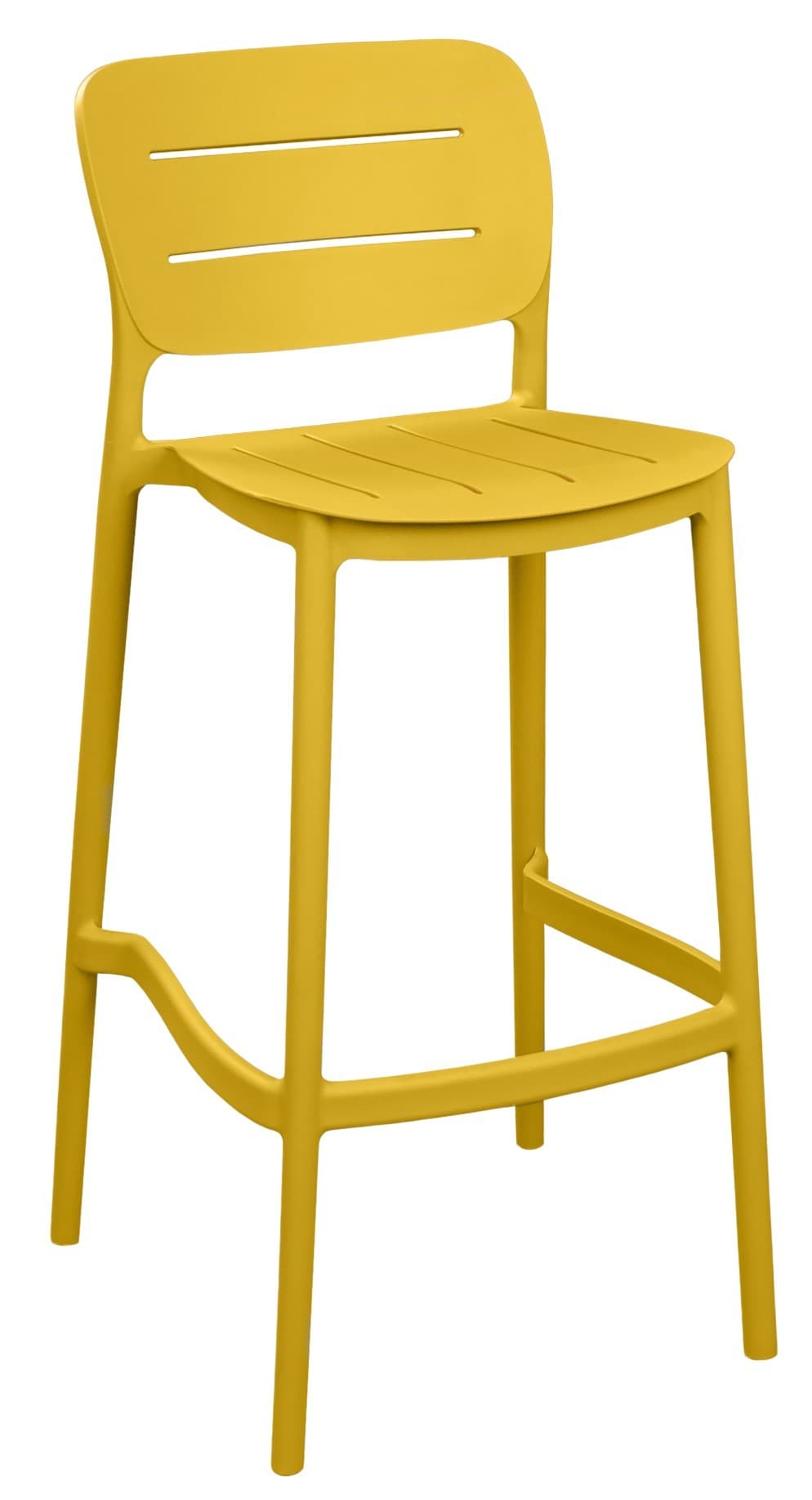 Scaun pentru bar DP Helix Yellow