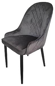 Scaun Kroll DC2-003 Grey Velvet