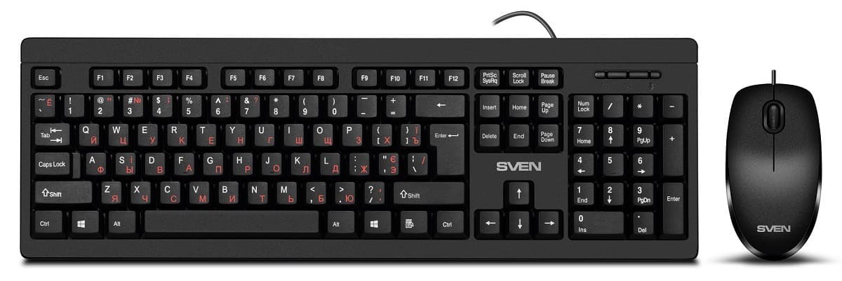 Set tastatura + Mouse SVEN KB-S320C