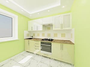 Кухня PS Юля 2.6м Cream/White
