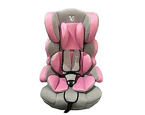 Детское автокресло Cangaroo Deluxe pink 9-36 кг