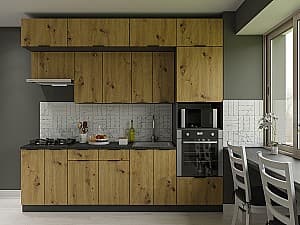 Bucatarie Confort-NV Craft 2.6 m Artisan Oak