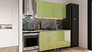 Кухня PS Мини (High Gloss) 1.6 m Green