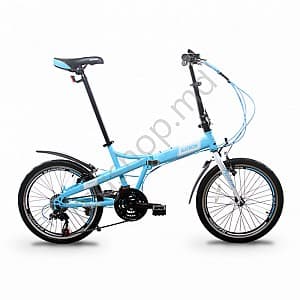 Bicicleta pentru copii Racer Garion Pliabil 20 Light blue