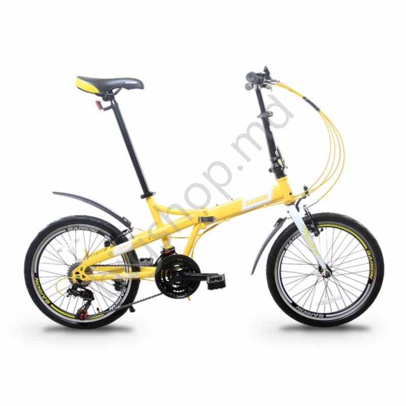 Bicicleta pentru copii Racer Garion Pliabil 20 Yellow