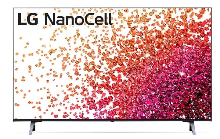 Телевизор LG 43NANO753QC, , 4K Ultra HD, Smart TV, 43 дюйма (109 см), Nanocell, 3840x2160, webOS, Wi-Fi