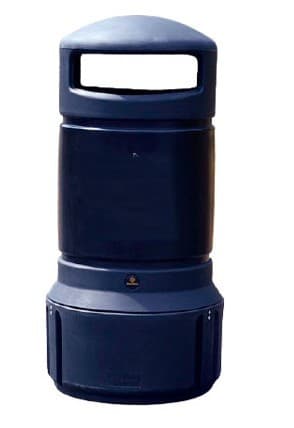 Cos de gunoi Glasdon Mini Neopolitan Plaza 63L FIREXPIRE KIT DARK BLUE