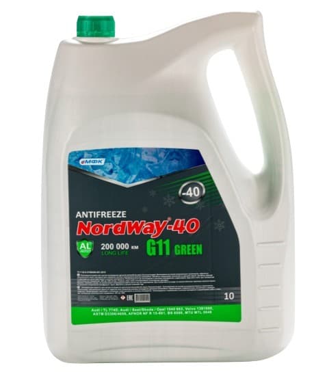 Antigel MFC NordWay G11- 40 10 Green