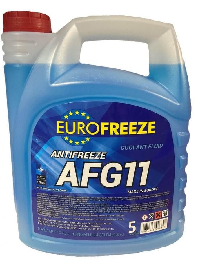 Antigel Eurofreeze 35 G11 5l Blue(44310)