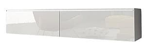 Тумба под ТВ Bratex Lowboard D 180 (White/White Gloss)