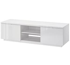 Тумба под ТВ IKEA Byas glossy white 160x42x45 см