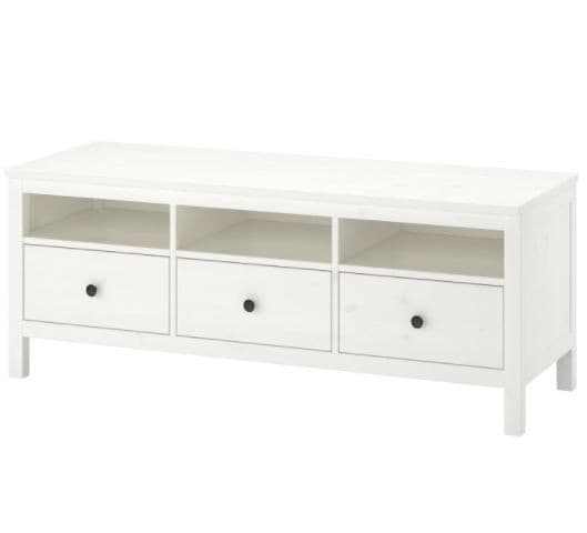 Comoda TV IKEA Hemnes White 148x47x57 cm