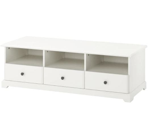 Comoda TV IKEA Liatorp White 45x49x45 cm