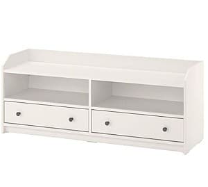 Comoda TV IKEA Hauga White 138x36x54 cm