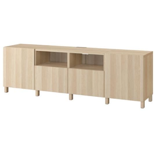 Comoda TV IKEA Besta Antique Oak / Lappviken / Stubbarp