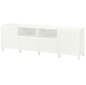 Тумба под ТВ IKEA Besta White/Hanviken/Stubbarp White