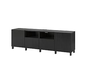 Comoda TV IKEA Besta Lappviken/Stubbarp black-brown