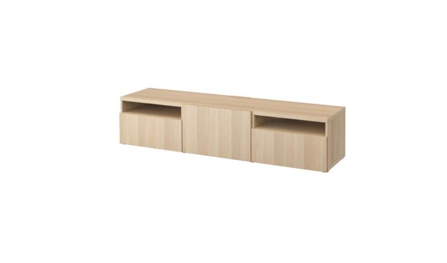 Тумба под ТВ IKEA Besta Lappviken antique oak 180x42x39 см