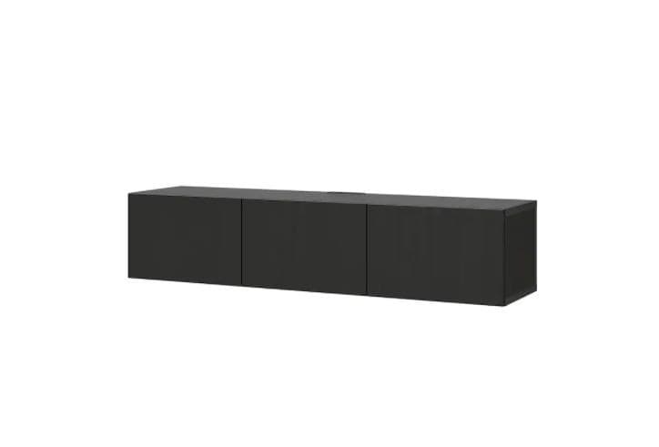 Comoda TV IKEA Besta black-brown/Lappviken black-brown 180x42x38 cm