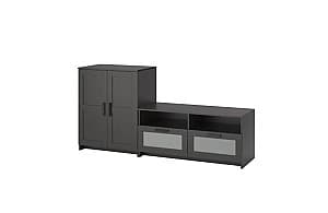 Тумба под ТВ IKEA Brimnes Balck 200x41x95 см