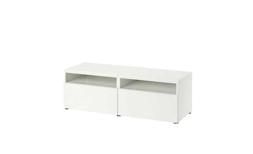 Тумба под ТВ IKEA Besta White /Lappviken white 120x42x39 см