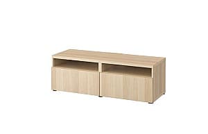 Тумба под ТВ IKEA Besta antique oak / Lappviken antique oak 120x42x39 см