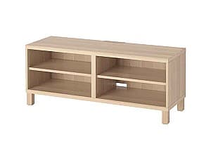 Тумба под ТВ IKEA Besta antique oak 120x40x48 см