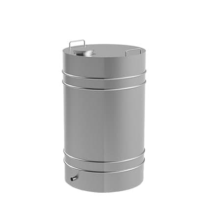 Бочка Inox Zig 125 LT/Q125