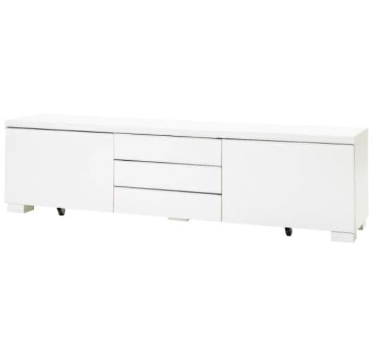 Тумба под ТВ IKEA Besta Burs White Glossy