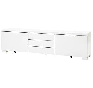 Тумба под ТВ IKEA Besta Burs White Glossy