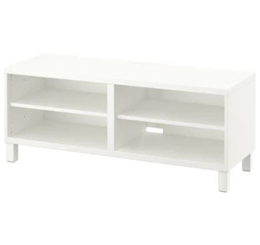 Comoda TV IKEA Besta White 120x40x48 cm