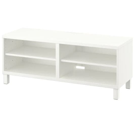 Тумба под ТВ IKEA Besta White 120x40x48 см