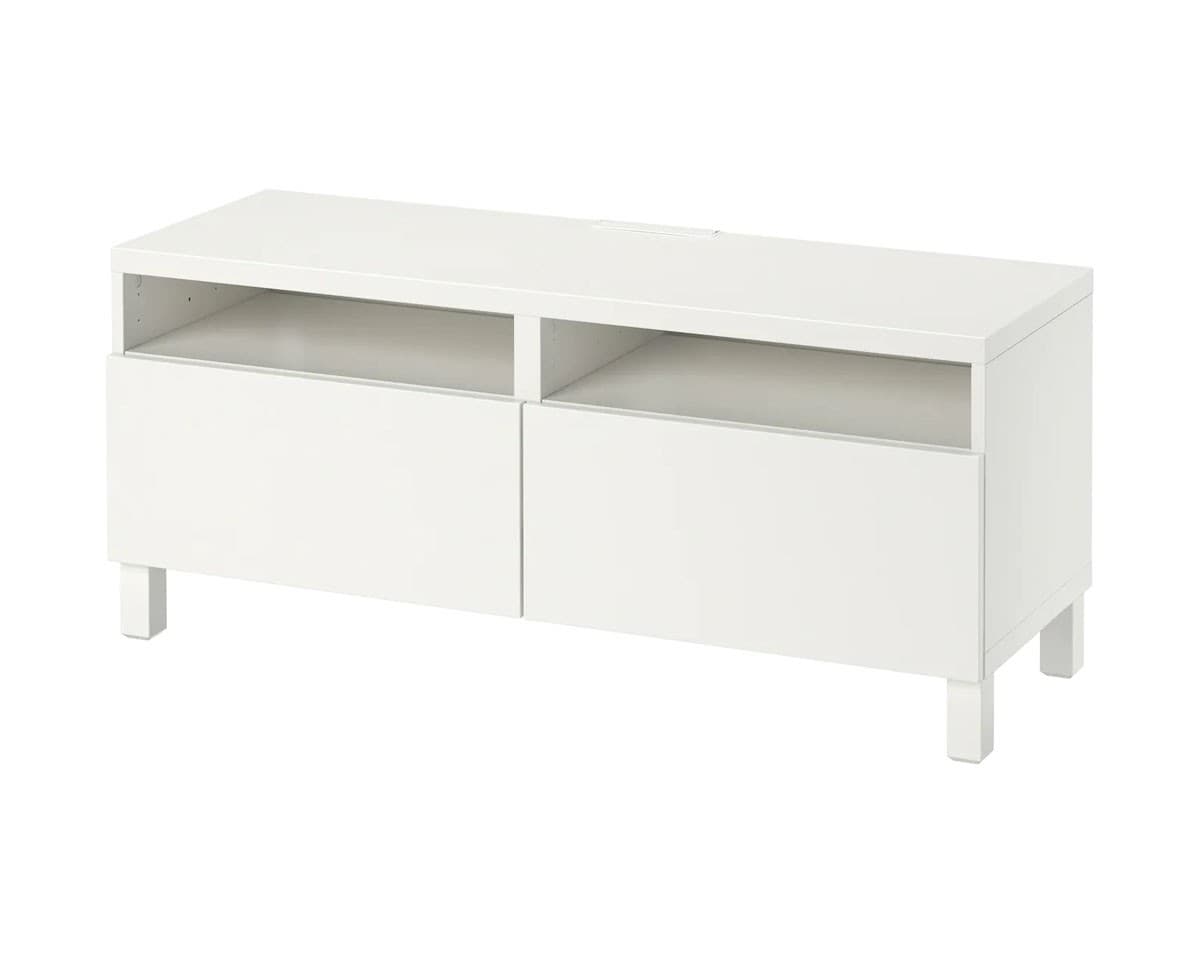 Comoda TV IKEA Besta White Lappviken/Stubbarp White